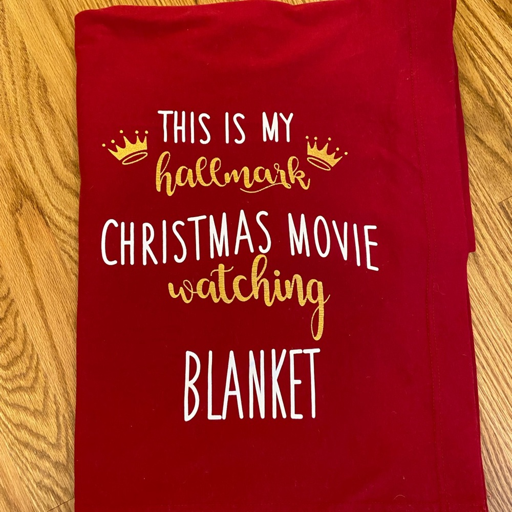 Hallmark blanket